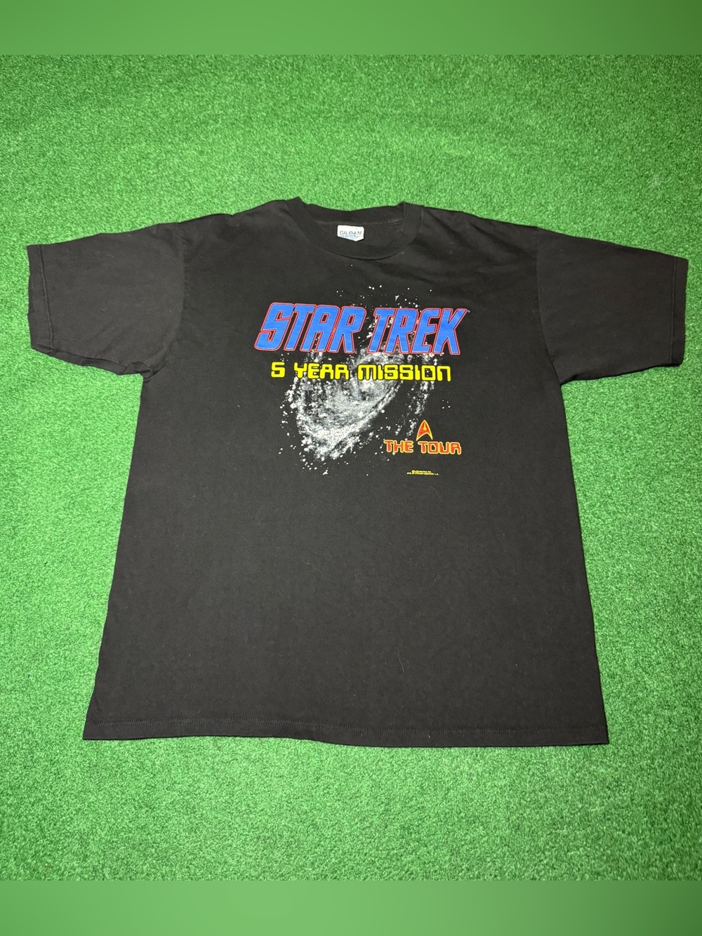 Star Trek Vintage T Shirt 90s Tour Mission TV Promo Nerd Geek 90s Retro Shirt XL